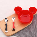 Mouse Shape Feeding Dinner Set