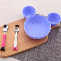 Mouse Shape Feeding Dinner Set