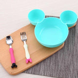 Mouse Shape Feeding Dinner Set