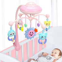 Baby Rattles Crib Mobile Musical Bed Bell